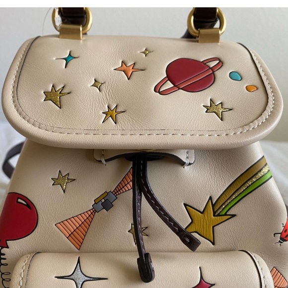 EUC Coach X Observed By Us Riya Backpack 21 In Colorblock - Picture 7 of 8